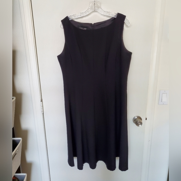 Black Label by Evan-Picone Sleeveless Fit + Flare Dress size 12 - Picture 4 of 7